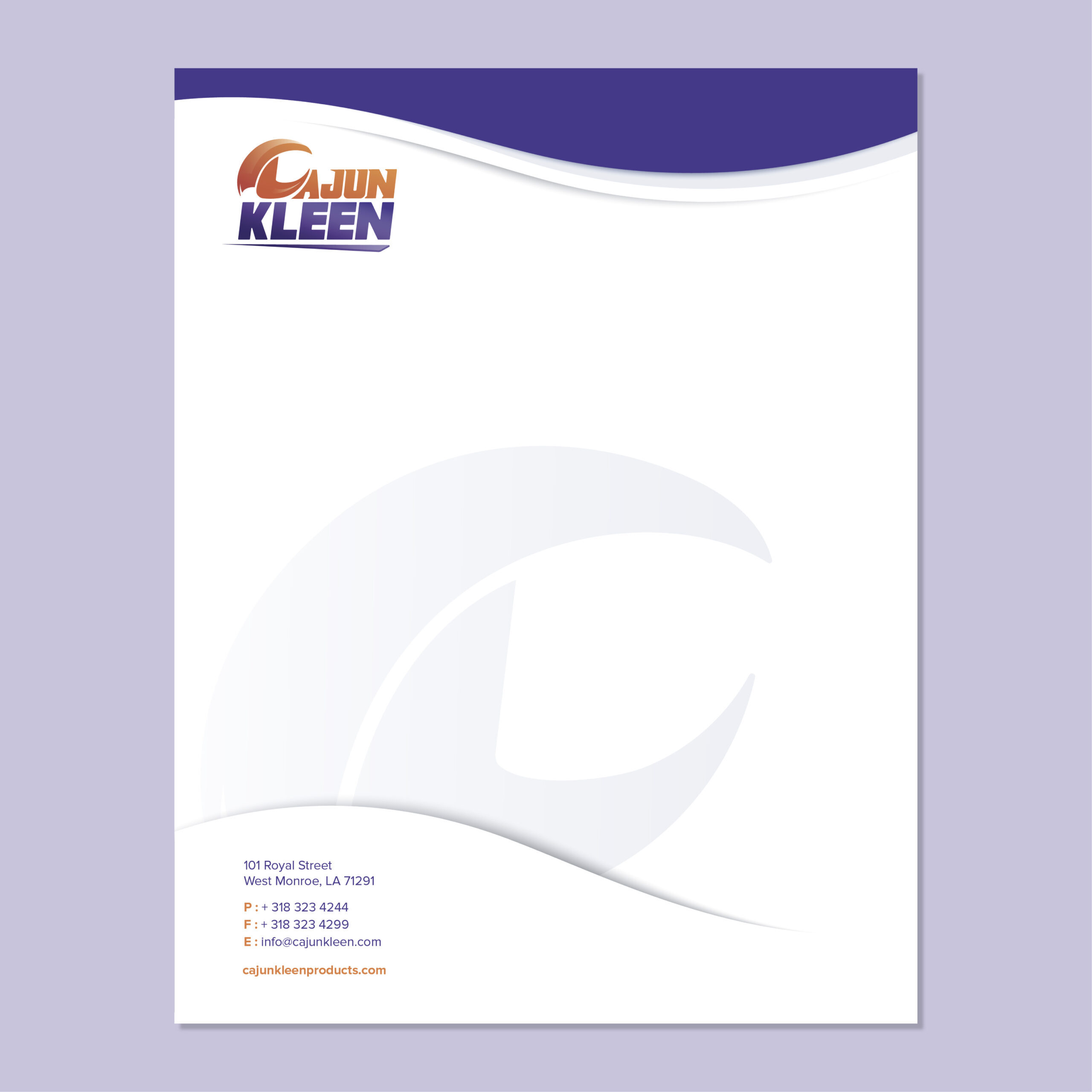 CajunKleen-letterhead