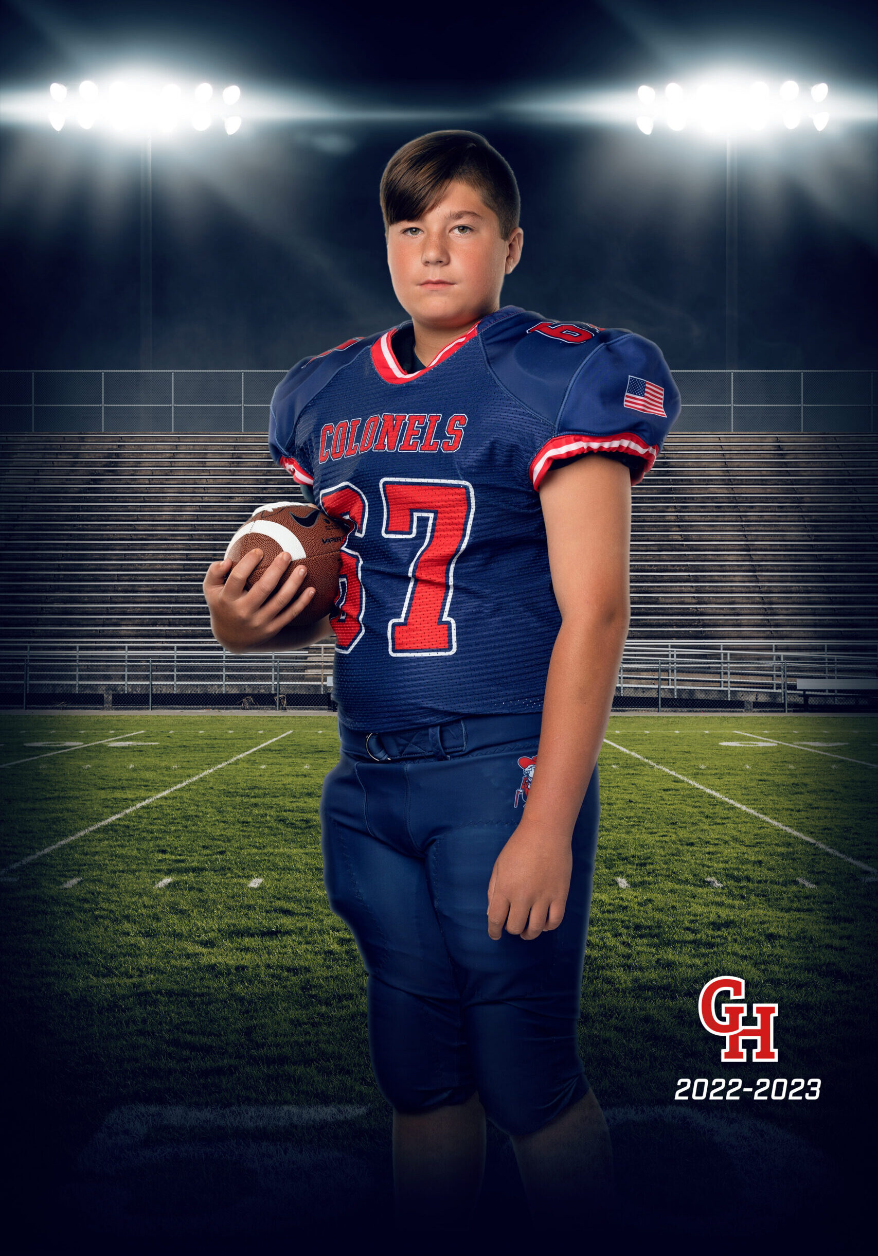 Good Hope Middle School 7th Grade Football | SnapMe Creative