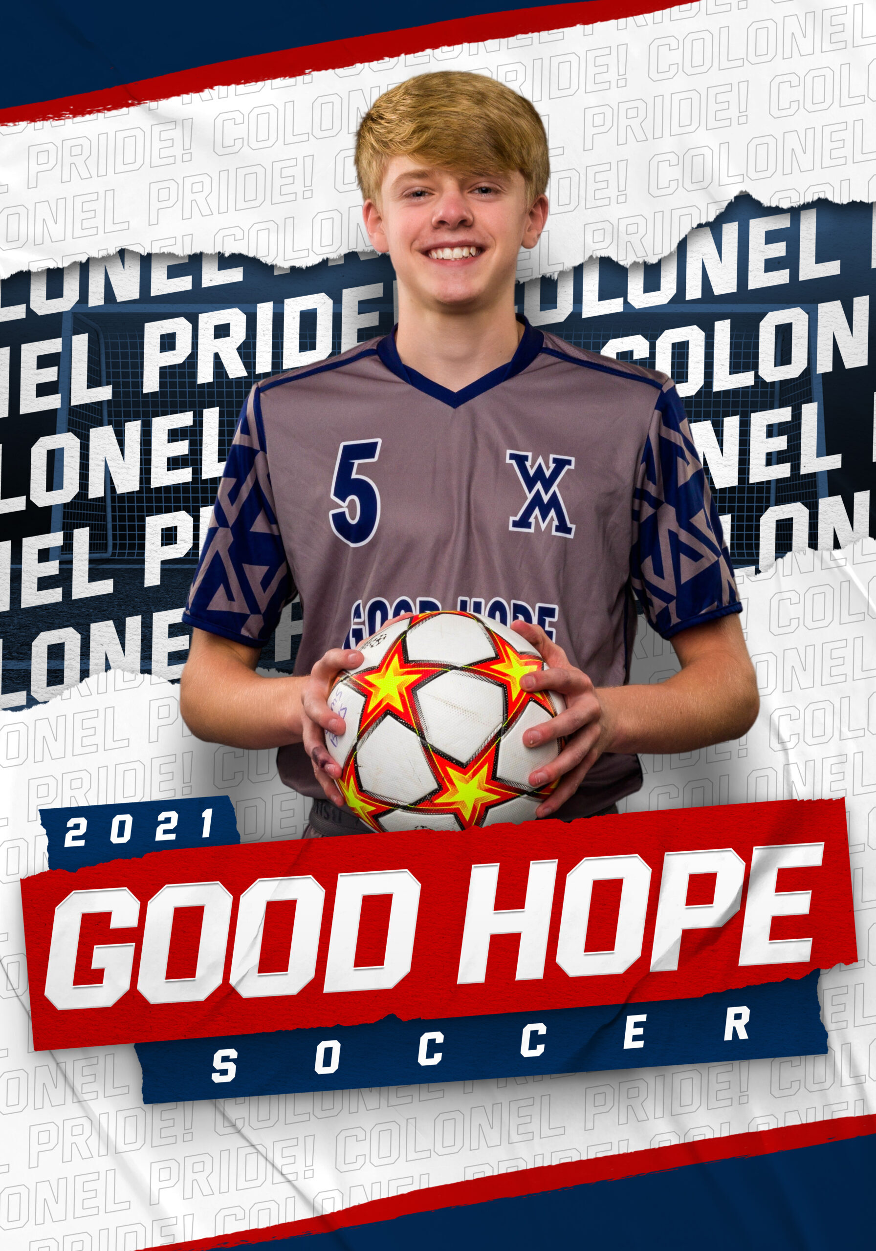 Good Hope Middle School Colonel Soccer | SnapMe Creative