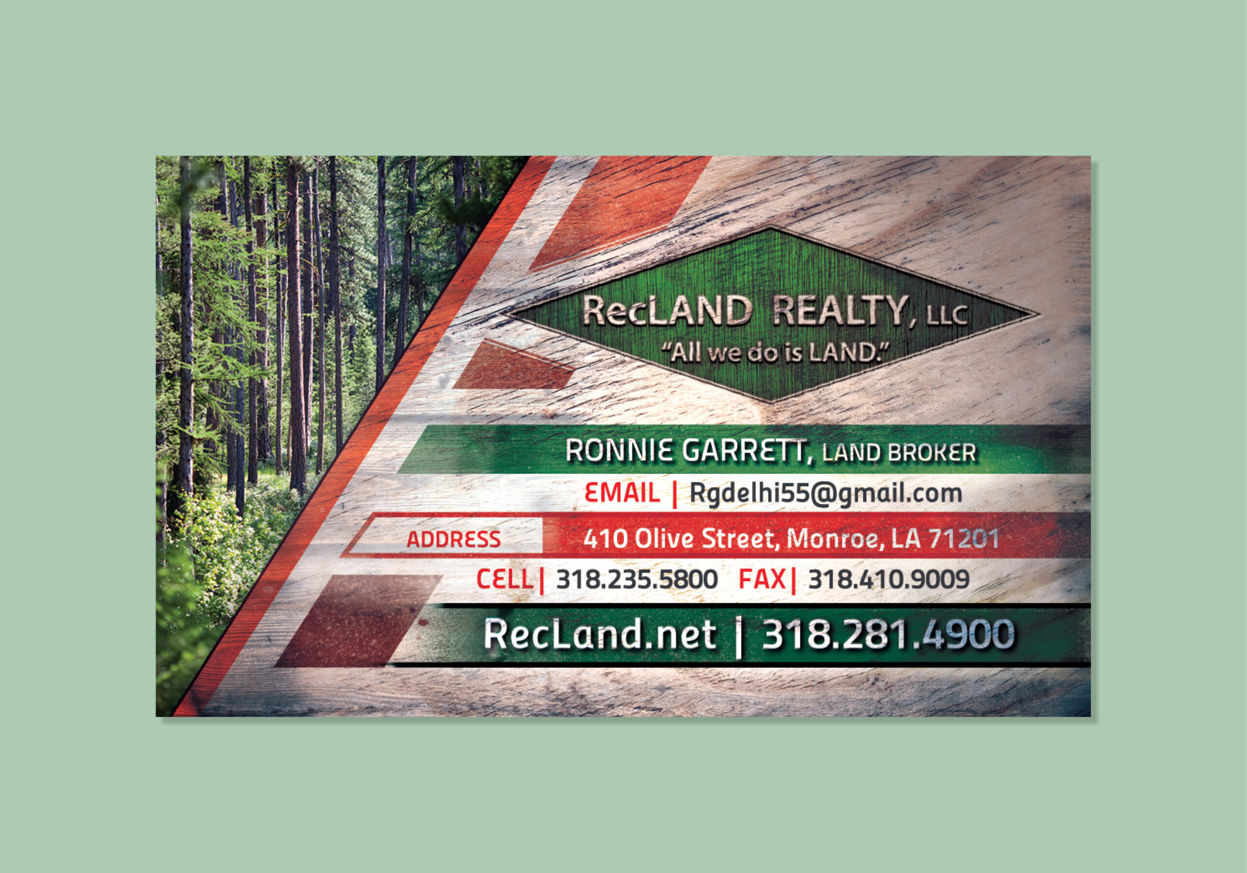Recland-business-card