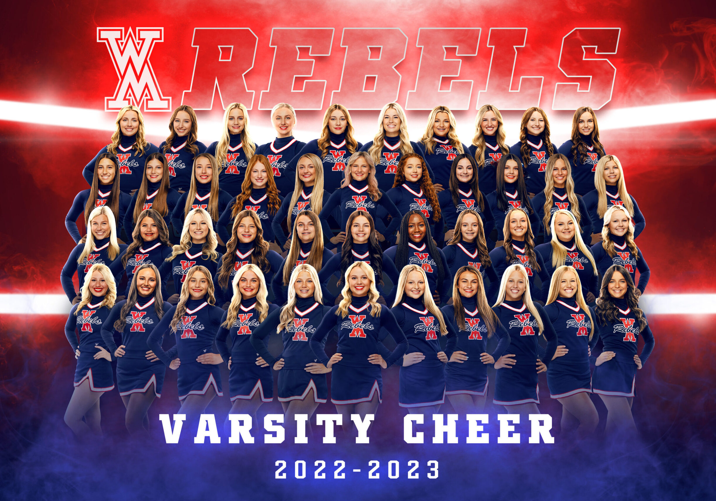 West Monroe High School Rebel Varsity Cheer | SnapMe Creative